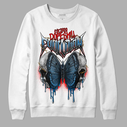 Messy Room 4S DopeSkill Sweatshirt DopeSkill Evolution Graphic - White