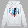 Travis Scott x Jordan 4 Retro 'Cactus Jack' DopeSkill Hoodie Sweatshirt Slime Drip Heart Graphic Streetwear  - White 