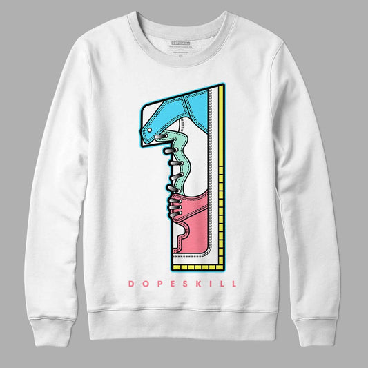 Candy Easter Dunk Low DopeSkill Sweatshirt No.1 Graphic - White 