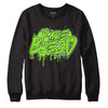 Neon Green Collection DopeSkill Sweatshirt Rare Breed Graphic - Black