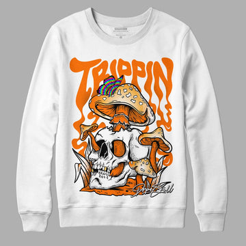 Wmns Dunk Low 'Magma Orange DopeSkill Sweatshirt Trippin Graphic Streetwear - White