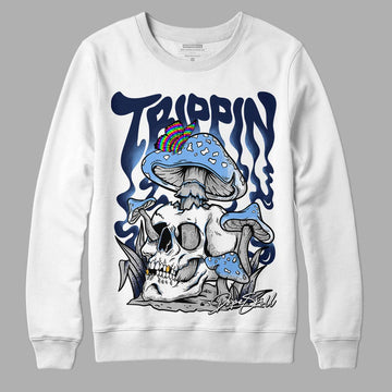 Georgetown 6s DopeSkill Sweatshirt Trippin Graphic - White