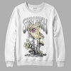 Jordan 4 Retro SE Craft Photon Dust DopeSkill Sweatshirt Stay High Graphic Streetwear  - White 