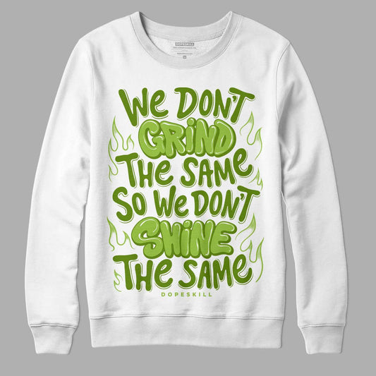 Dunk Low 'Chlorophyll' DopeSkill Sweatshirt Grind Shine Graphic Streetwear - White 