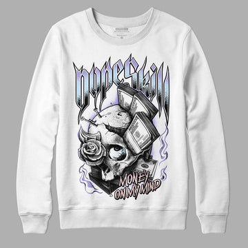 Easter Dunk Low DopeSkill Sweatshirt Money On My Mind Graphic - White 