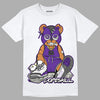 Jordan 3 Dark Iris DopeSkill T-Shirt Greatest Graphic - White 