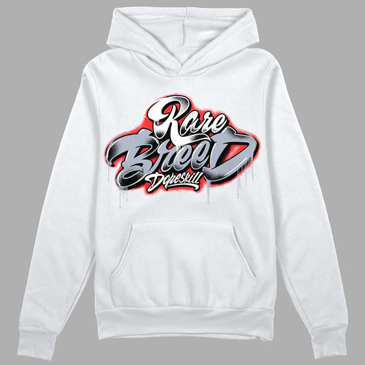 Jordan 3 Retro White Cement Reimagined DopeSkill Hoodie Sweatshirt Rare Breed Type Graphic Streetwear - White