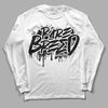 Jordan 1 High 85 Black White DopeSkill Long Sleeve T-Shirt Rare Breed Graphic Streetwear - White 