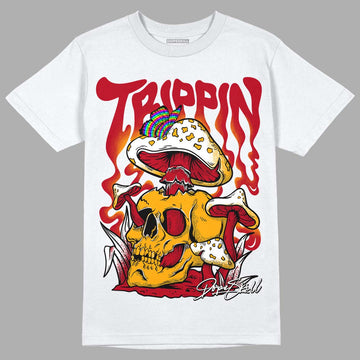 Cardinal 7s DopeSkill T-Shirt Trippin Graphic - White 