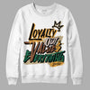 Safari Dunk Low DopeSkill Sweatshirt LOVE Graphic - White 