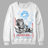 Travis Scott x Jordan 4 Retro 'Cactus Jack' DopeSkill Sweatshirt Show Me The Money Graphic Streetwear - White 