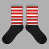 HS Sublimated Socks Match Fire Red 3s