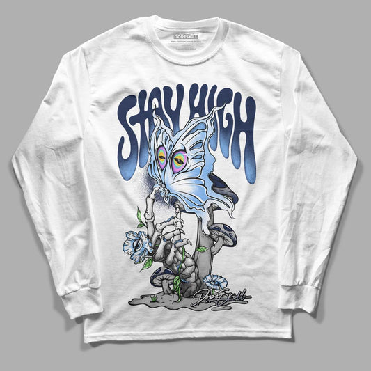 Georgetown 6s DopeSkill Long Sleeve T-Shirt Stay High Graphic - White