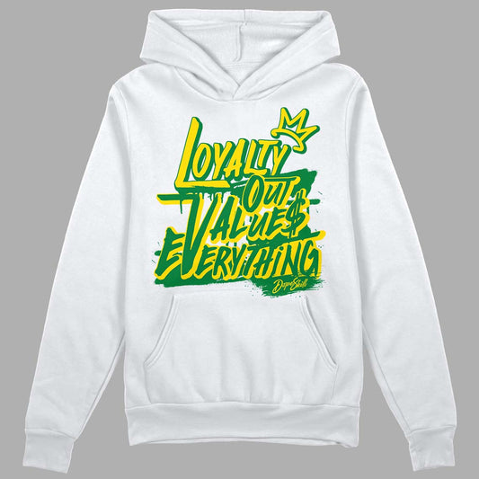 Dunk Low Reverse Brazil DopeSkill Hoodie Sweatshirt LOVE Graphic - White