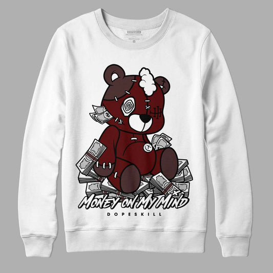 Jordan 12 x A Ma Maniére DopeSkill Sweatshirt MOMM Bear Graphic Streetwear - White 