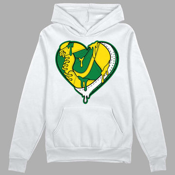 Dunk Low Reverse Brazil DopeSkill Hoodie Sweatshirt Heart Jordan Graphic - White