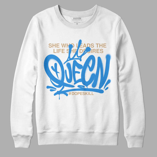 SB Dunk Low Homer DopeSkill Sweatshirt Queen Graphic - White 