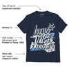 AJ 6 Midnight Navy DopeSkill T-shirt LOVE Graphic