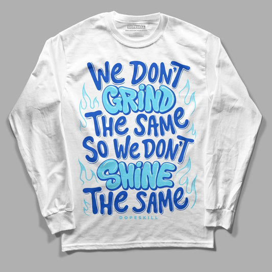 Dunk Low Argon DopeSkill Long Sleeve T-Shirt Grind Shine Graphic Streetwear - White 