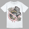 Jordan 1 High OG WMNS Washed Pink DopeSkill T-Shirt Takin No L's Graphic Streetwear - White