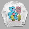 Candy Easter Dunk Low DopeSkill Long Sleeve T-Shirt Love Kills Graphic - White 