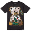 Safari Dunk Low DopeSkill T-Shirt Hurt Bear Graphic - Black