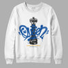 Dunk Blue Jay and University Gold DopeSkill Sweatshirt Queen Chess Graphic Streetwear - White 