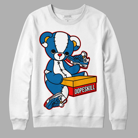 Messy Room 4S DopeSkill Sweatshirt Sneakerhead BEAR Graphic - White