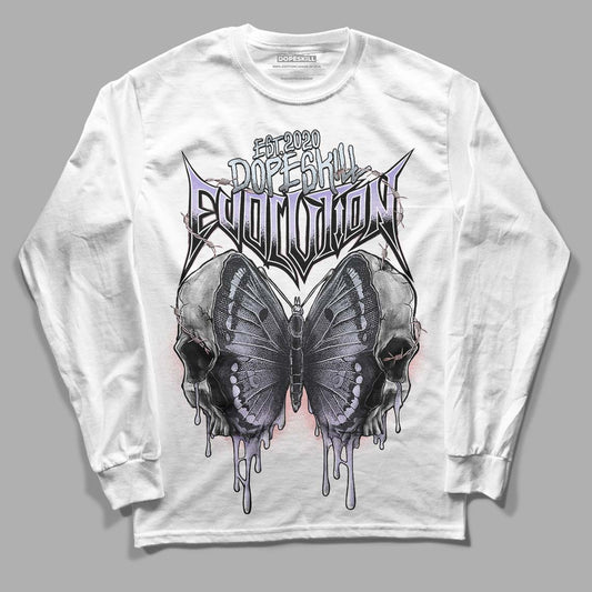 Easter Dunk Low DopeSkill Long Sleeve T-Shirt DopeSkill Evolution Graphic - White 