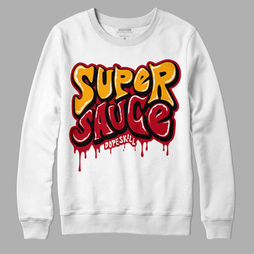 Cardinal 7s DopeSkill Sweatshirt Super Sauce Graphic - White 