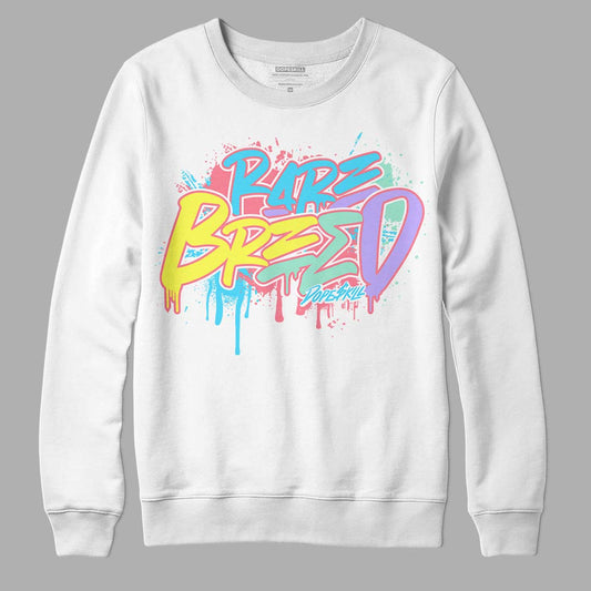 Candy Easter Dunk Low DopeSkill Sweatshirt Rare Breed Graphic - White 