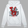 Cherry 11s DopeSkill Hoodie Sweatshirt Talk Is Chip Graphic - White