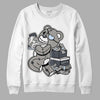 Jordan 6 Retro Cool Grey DopeSkill Sweatshirt Bear Steals Sneaker Graphic Streetwear - White 