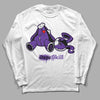PURPLE Collection DopeSkill Long Sleeve T-Shirt Don’t Break My Heart Graphic - White 