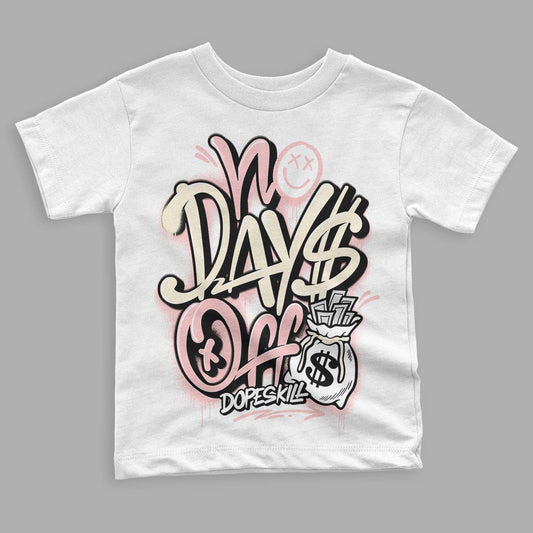 Jordan 1 High OG WMNS Washed Pink DopeSkill Toddler Kids T-shirt No Days Off Graphic Streetwear - White