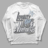 Jordan 6 Retro Cool Grey DopeSkill Long Sleeve T-Shirt LOVE Graphic Streetwear - White