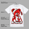 Cherry 11s DopeSkill T-Shirt Hurt Bear Graphic