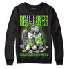 Neon Green Collection DopeSkill Sweatshirt Real Lover Graphic - Black