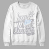 Jordan 11 Retro Low Cement Grey DopeSkill Sweatshirt LOVE Graphic Streetwear - White