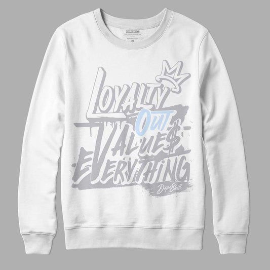 Jordan 11 Retro Low Cement Grey DopeSkill Sweatshirt LOVE Graphic Streetwear - White