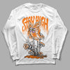 Wmns Dunk Low 'Magma Orange DopeSkill Long Sleeve T-Shirt Stay High Graphic Streetwear - White