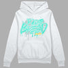 New Emerald 1s  DopeSkill Hoodie Sweatshirt Rare Breed Graphic - White 