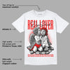 Cherry 11s DopeSkill Unisex T-Shirt Real Lover Graphic