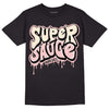 Jordan 1 High OG WMNS Washed Pink DopeSkill T-Shirt Super Sauce Graphic Streetwear - Black