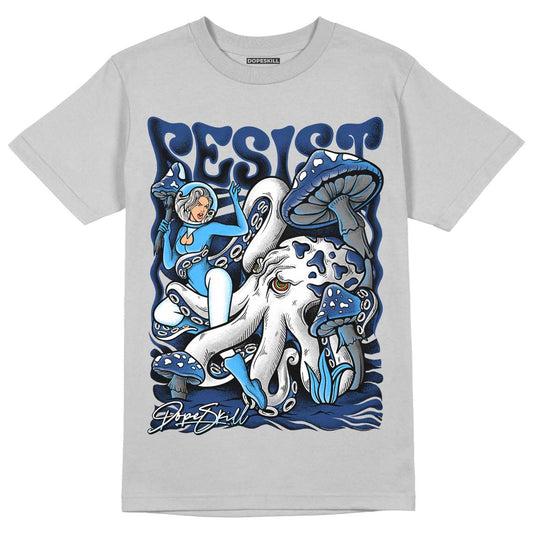French Blue 13s DopeSkill Light Steel Grey T-shirt Resist Graphic