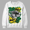 Dunk Low Reverse Brazil DopeSkill Sweatshirt Don't Quit Graphic - White