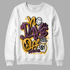 Brotherhood 1s High OG DopeSkill Sweatshirt No Days Off Graphic - White 