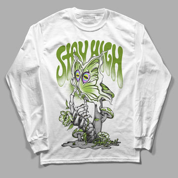 Dunk Low 'Chlorophyll' DopeSkill Long Sleeve T-Shirt Stay High Graphic - White 