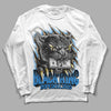 SB Dunk Low Homer DopeSkill Long Sleeve T-Shirt Black King Graphic - White 