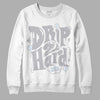 Jordan 11 Retro Low Cement Grey DopeSkill Sweatshirt Drip Too Hard Graphic Streetwear - White 